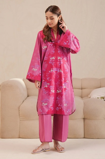 BLOSSOM MELODY-2 PIECE PRINTED LAWN SUIT