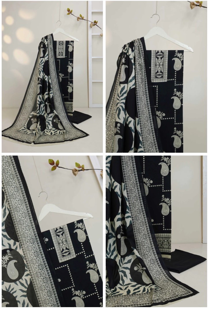 3pc-Lawn Printed Suit L3PP309