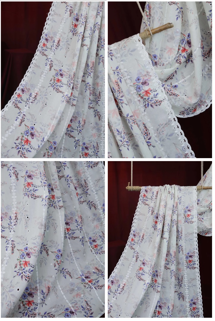 Embroidered Lawn Shawl LSST05