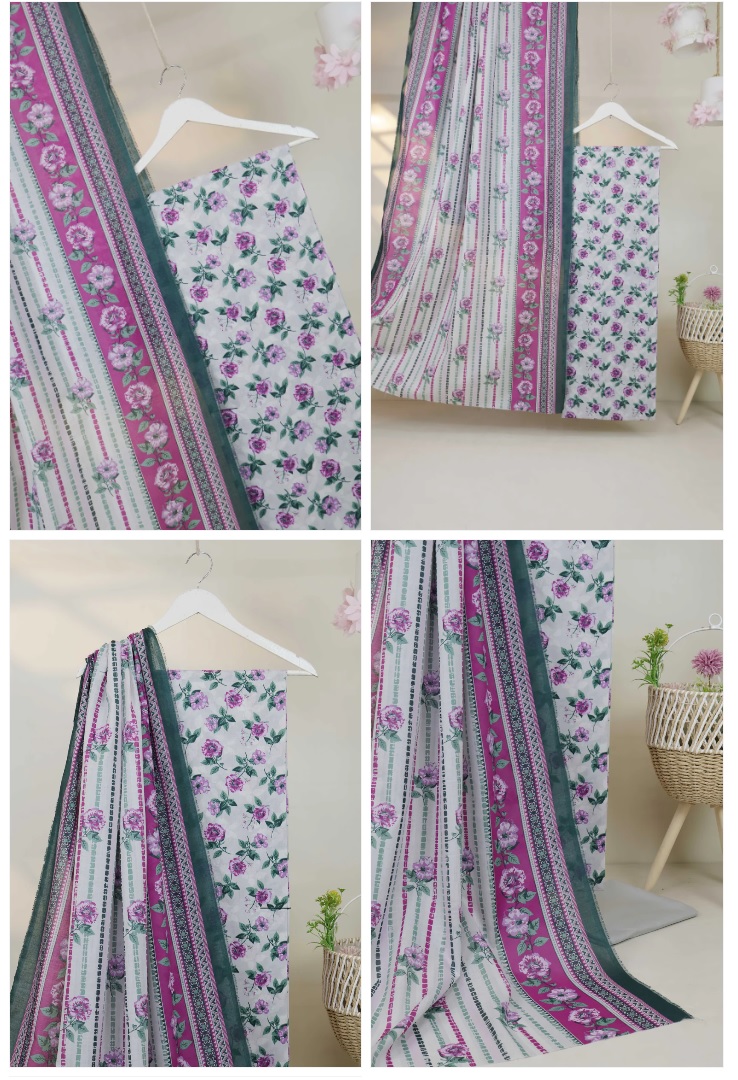 3PC-Lawn Printed Suit 3PLBS17